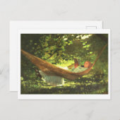 "Zonlicht en schaduw" door Winslow Homer Briefkaart (Voorkant / Achterkant)