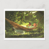 "Zonlicht en schaduw" door Winslow Homer Briefkaart (Voorkant)