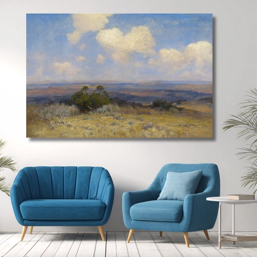 Zonlicht en Schaduw, Onderdonk Canvas Afdruk