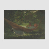 Zonlicht en schaduw van Winslow Homer Tissuepapier (Voorkant)