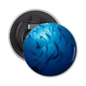 Zonlicht en schokken onder het Zee Button Flesopener (Voorkant)