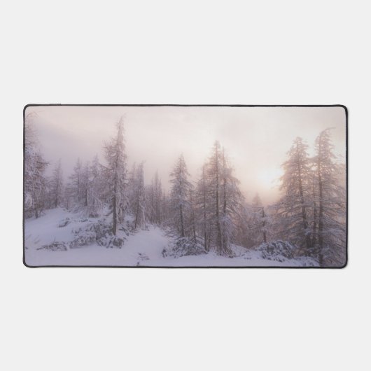 Zonlicht- en sprotbossen bureaumat (Voorkant)