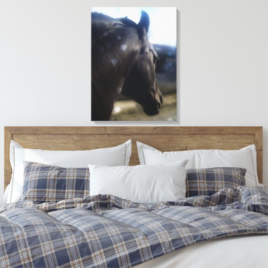 Zonlicht - Gekleept Canvas (Insitu (Slaapkamer))