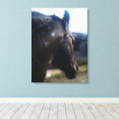 Zonlicht - Gekleept Canvas (Insitu (Houten vloer))