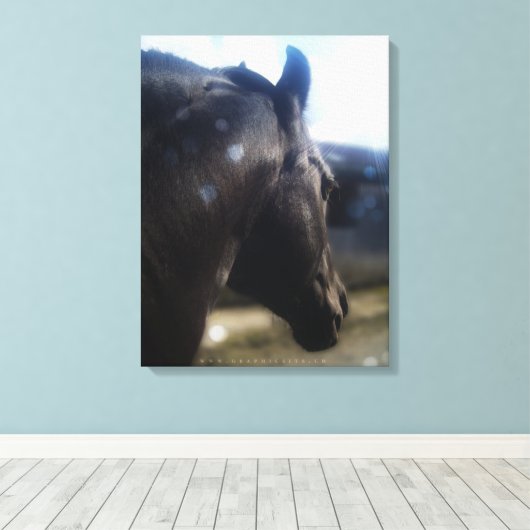 Zonlicht - Gekleept Canvas (Insitu (Houten vloer))