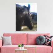 Zonlicht - Gekleept Canvas Afdruk (Insitu (Woonkamer))