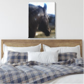 Zonlicht - Gekleept Canvas Afdruk (Insitu (Slaapkamer))