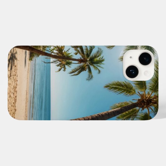 Zonlicht handpalmen Case-Mate iPhone case (Achterkant (horizontaal))