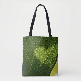 Zonlicht Hart Blad Boodschappentas Tote Bag