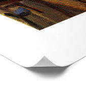 Zonlicht in de blauwe kamer door Anna Ancher Poster (Hoek)