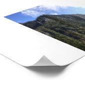 Zonlicht in de Vallei Panoramische Kleurenfotograf Poster (Hoek)