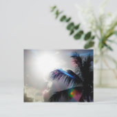 Zonlicht in het paradijs briefkaart (Staand voorkant)