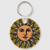 zonlicht met glimlach sleutelhanger (Voorkant)