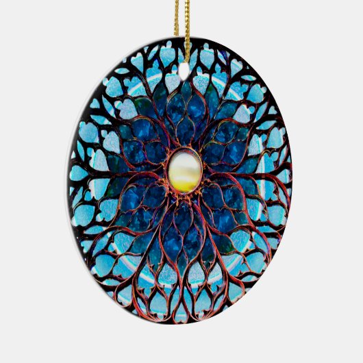 Zonlicht na Storm Keramisch Ornament (Rechts)