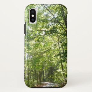 Zonlicht op bebost pad in Centennial Park Case-Mate iPhone Case