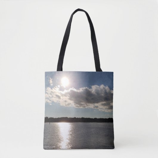 "Zonlicht op de rivier" Tas (Voorkant)