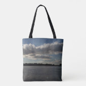 "Zonlicht op de rivier" Tas (Achterkant)