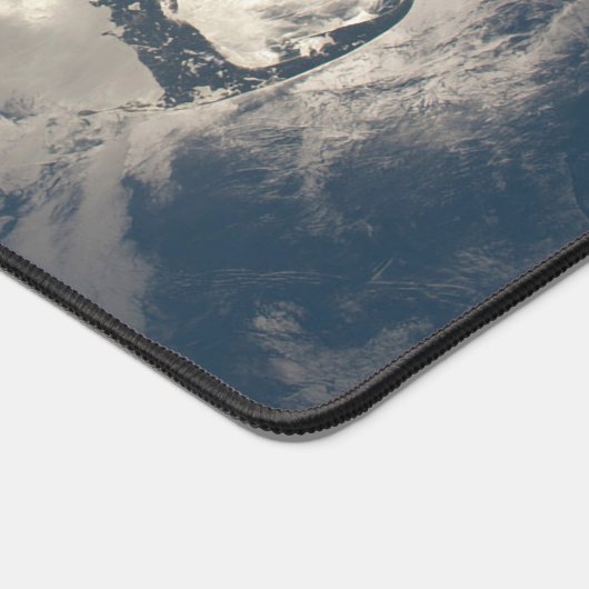Zonlicht op het water van de aarde. bureaumat (Hoek)