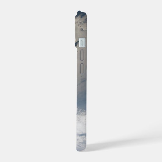 Zonlicht op het water van de aarde. iPhone 15 case (Linkerkant)