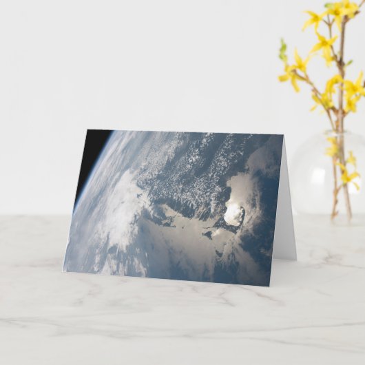 Zonlicht op het water van de aarde. kaart (Gele Bloem)