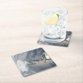 Zonlicht op het water van de aarde. kartonnen onderzetters (Insitu)