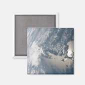 Zonlicht op het water van de aarde. magneet (Voorkant / Achterkant)