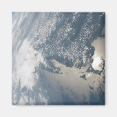 Zonlicht op het water van de aarde. magneet (Voorkant)