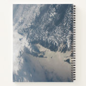 Zonlicht op het water van de aarde. notitieboek (Achterkant)