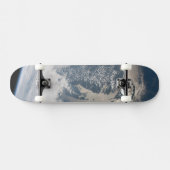 Zonlicht op het water van de aarde. persoonlijk skateboard (Horizontaal)