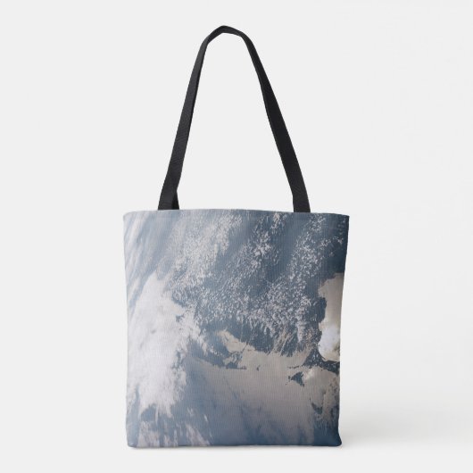 Zonlicht op het water van de aarde. tote bag (Achterkant)