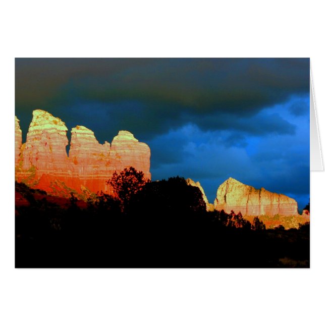 Zonlicht op Steamboot Rock (Voorkant Horizontaal)