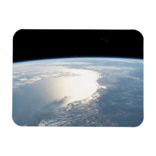 Zonlicht reflecteert voor de Golf van Mexico Magneet