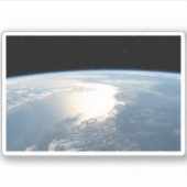 Zonlicht reflecteert voor de Golf van Mexico Sticker (Voorkant)