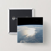 Zonlicht reflecteert voor de Golf van Mexico Vierkante Button 5,1 Cm (Voorkant /achterkant)