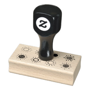 Zonlicht Rubberstempel