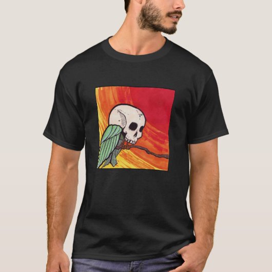 Zonlicht Schedelvogel in de Zon T-shirt (Voorkant)
