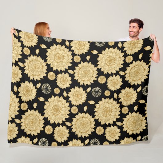 Zonlicht Stilte Aangepaste achtergrond Fleece Deken (In situ)