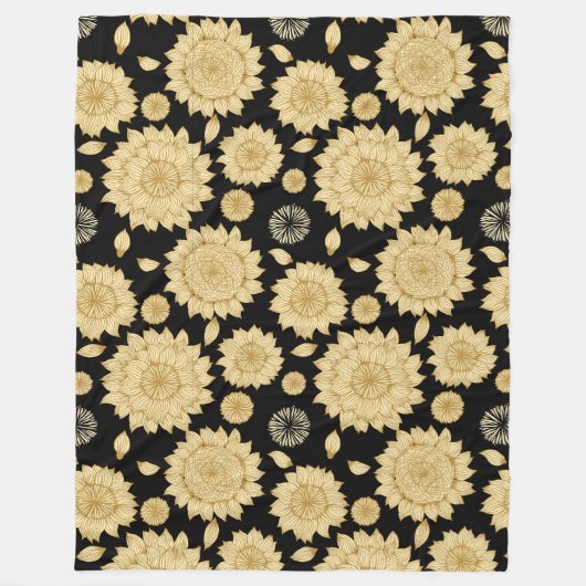 Zonlicht Stilte Aangepaste achtergrond Fleece Deken (Voorkant)