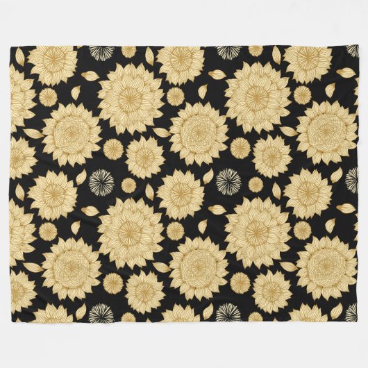 Zonlicht Stilte Aangepaste achtergrond Fleece Deken (Voorkant (Horizontaal))