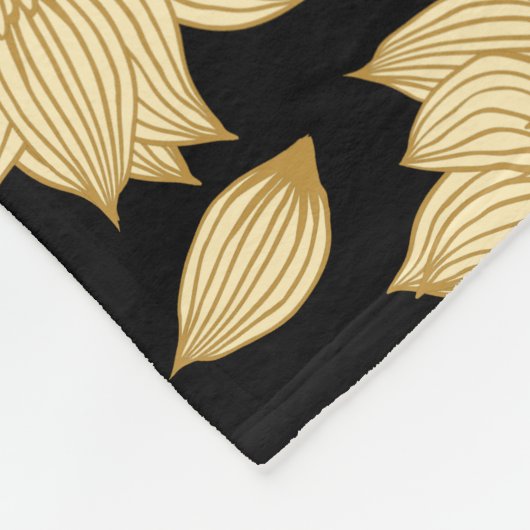 Zonlicht Stilte Aangepaste achtergrond Fleece Deken (Hoek)