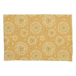 Zonlicht Stilte II in Warm Amber Kussensloop