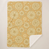 Zonlicht Stilte II in Warm Amber Sherpa Deken (Voorkant)