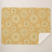 Zonlicht Stilte II in Warm Amber Sherpa Deken (Voorkant (horizontaal))