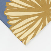 Zonlicht Stilte in Country Blue Fleece Deken (Hoek)