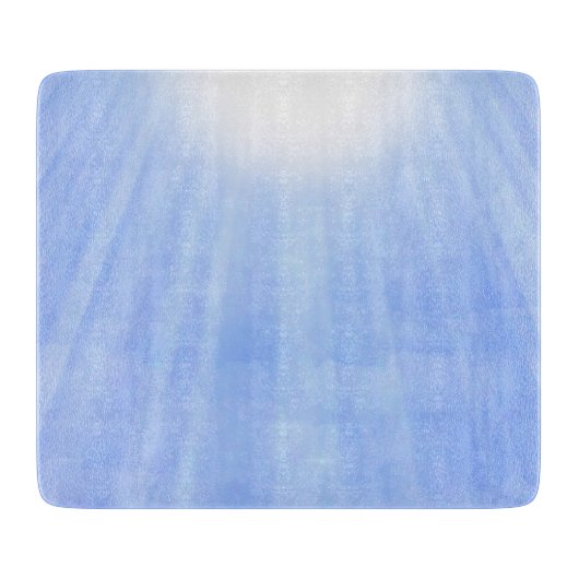 Zonlicht streamen door de wolken snijplank (Voorkant)