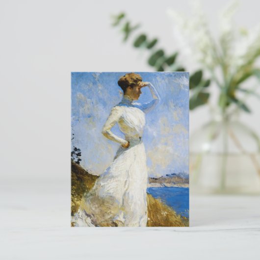 Zonlicht van Frank Benson Briefkaart (Staand voorkant)