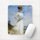 Zonlicht van Frank Benson Muismat (Met muis)