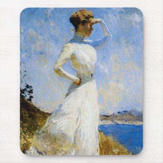 Zonlicht van Frank Benson Muismat (Voorkant)