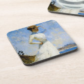 Zonlicht van Frank Benson Onderzetter (Linkerzijde)