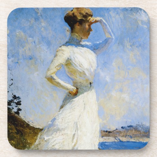 Zonlicht van Frank Benson Onderzetter (Voorkant)